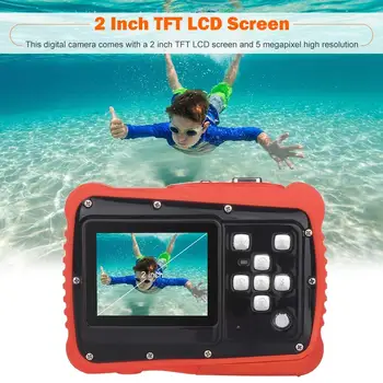 Professional Kids Underwater Cameras Cam For Children Gifts Christmas Kids Video Digital Camera Shockproof Waterproof Camcorder
Professional Kids Underwater Cameras Cam For Children Gifts Christmas Kids Video Digital Camera Shockproof Waterproof Camcorder