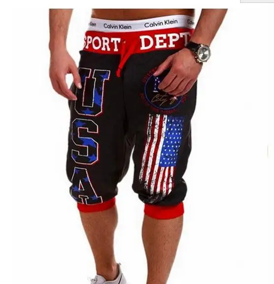 Jogger 2016 Outdoor Summer USA Printed Sweatpants Gym Casual Hip Hop Running Cargo Shorts Basketball Shorts Four Color M-XXL
Jogger 2016 Outdoor Summer USA Printed Sweatpants Gym Casual Hip Hop Running Cargo Shorts Basketball Shorts Four Color M-XXL