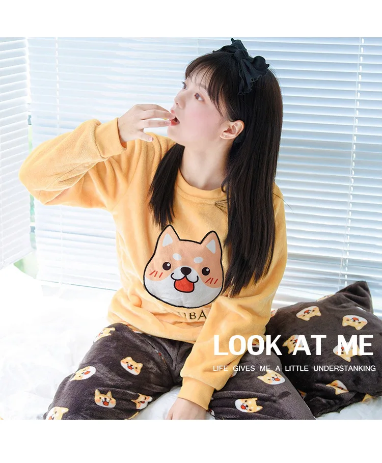 shiba inu pajama pants