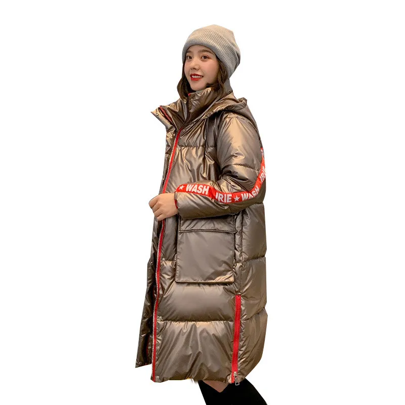 2019 New Plus size Winter Parkas Women Fashion Down cotton jacket Hooded Glossy Long Coat Female Thicken Windproof Jackets G526
2019 New Plus size Winter Parkas Women Fashion Down cotton jacket Hooded Glossy Long Coat Female Thicken Windproof Jackets G526