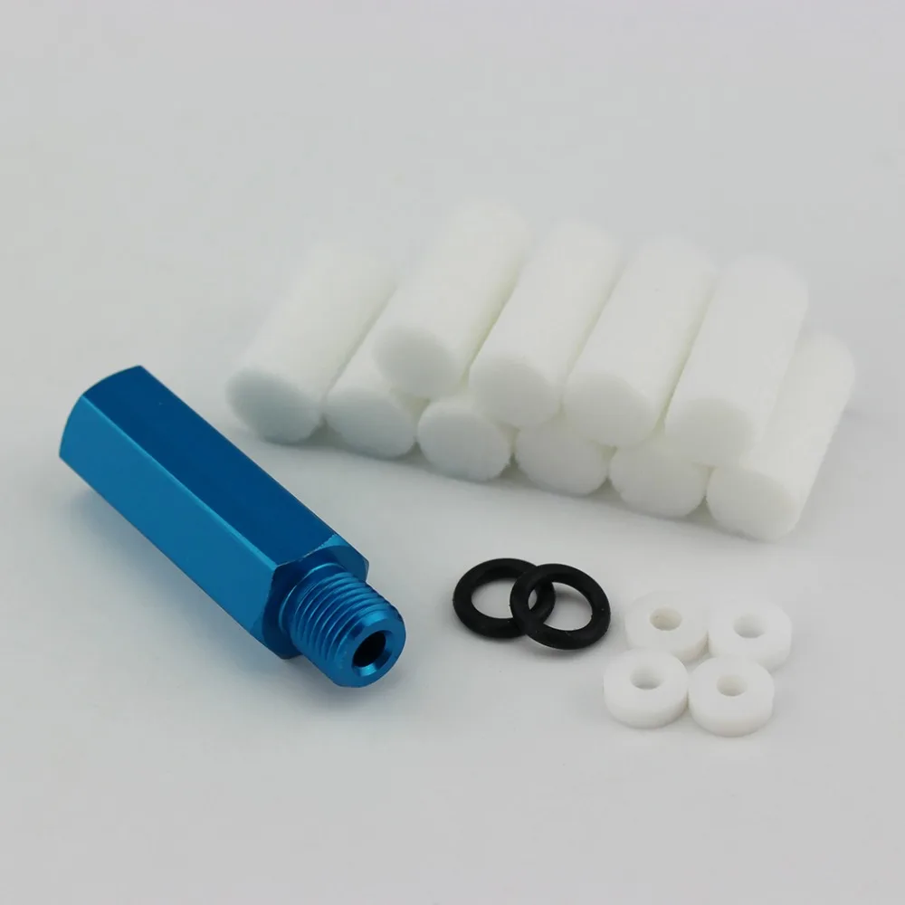 High Pressure Pump Filter PCP Paintball Airforce M10x1 40MPA Air Filtering 50cm Hose M10x1 Small Tube Water-Oil Separator Blue
High Pressure Pump Filter PCP Paintball Airforce M10x1 40MPA Air Filtering 50cm Hose M10x1 Small Tube Water-Oil Separator Blue