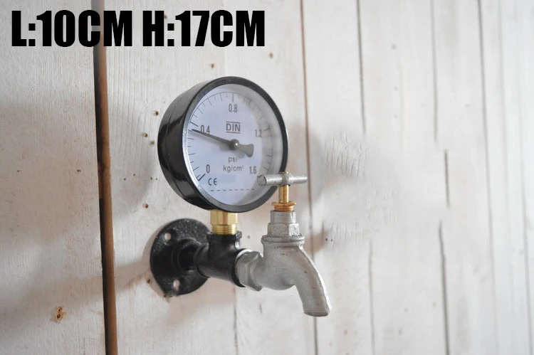 Industrial style Retro Cast Iron Pipe Hook With Combination of pressure meter faucet hook Clothe Industry Style Pipe Valve Hook
Industrial style Retro Cast Iron Pipe Hook With Combination of pressure meter faucet hook Clothe Industry Style Pipe Valve Hook
