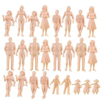 25Pcs 1:25 Scale Miniature People Figures Model for Train Railway Alloy RC Car Sand Table - Skin(Random Type)
25Pcs 1:25 Scale Miniature People Figures Model for Train Railway Alloy RC Car Sand Table - Skin(Random Type)