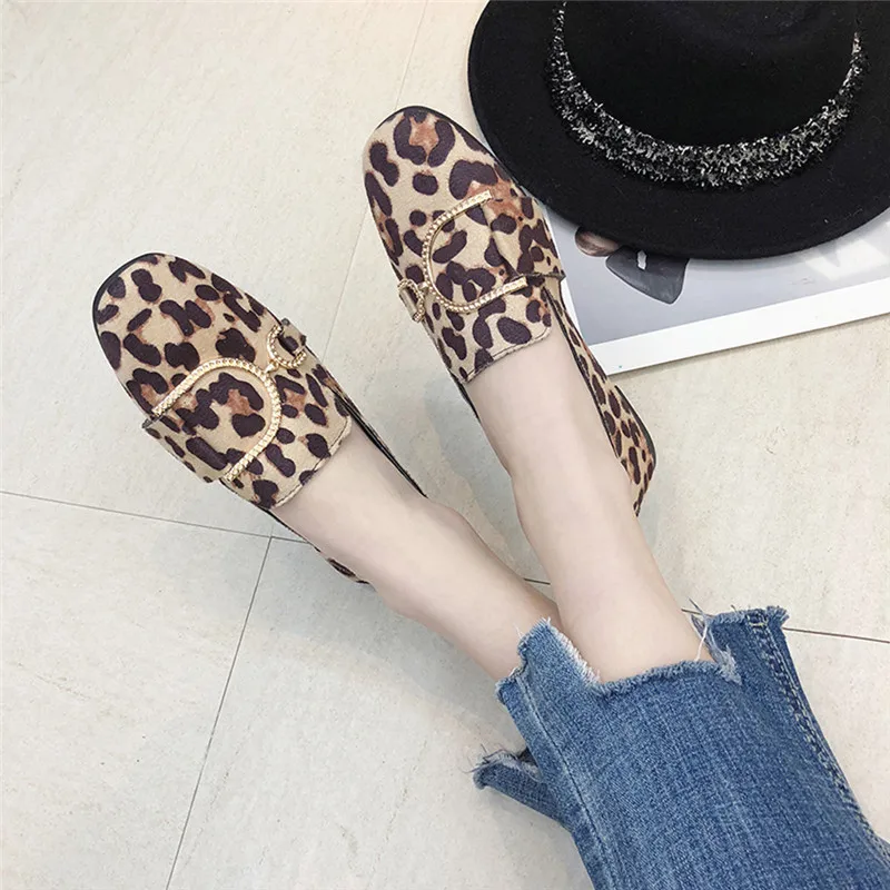 Women Retro Peas Flats Shoes Woman Leopard Shallow Mouth Loafers Summer Fashion Sweet Flat Casual Shoes Women Zapatos Mujer #40
Women Retro Peas Flats Shoes Woman Leopard Shallow Mouth Loafers Summer Fashion Sweet Flat Casual Shoes Women Zapatos Mujer #40