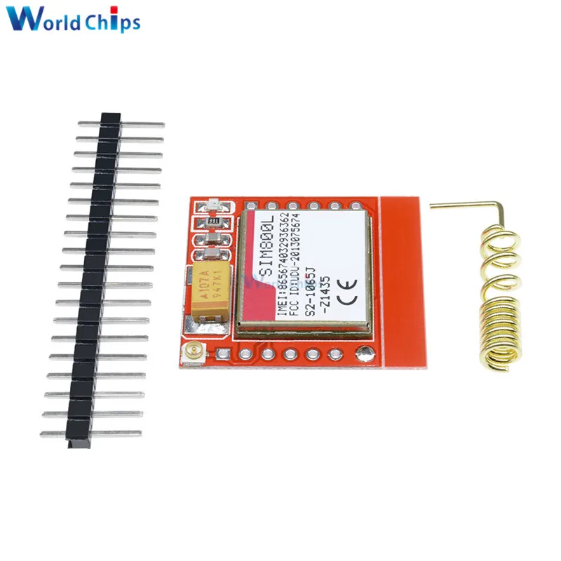 SIM800L Smallest GPRS GSM Micro SIM Card Board Module Lights Indicator 3.7-4.2V GPS GSM Controller Automatically Boot With Pins
SIM800L Smallest GPRS GSM Micro SIM Card Board Module Lights Indicator 3.7-4.2V GPS GSM Controller Automatically Boot With Pins