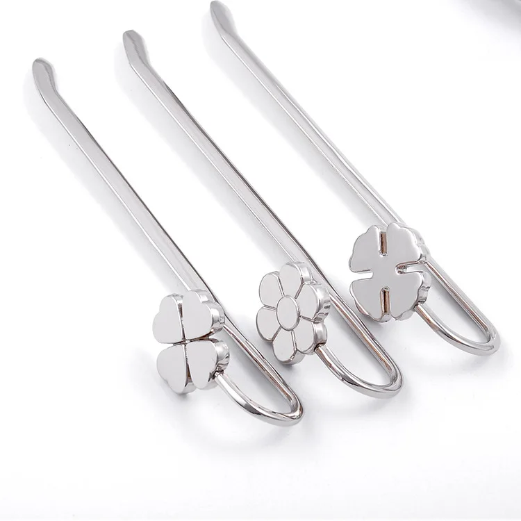 New Arrival High Quality Bookmark Flower Design Cute Swan Neck Bookmark Gift For Student, Reader Silver Color Book Decoration
New Arrival High Quality Bookmark Flower Design Cute Swan Neck Bookmark Gift For Student, Reader Silver Color Book Decoration