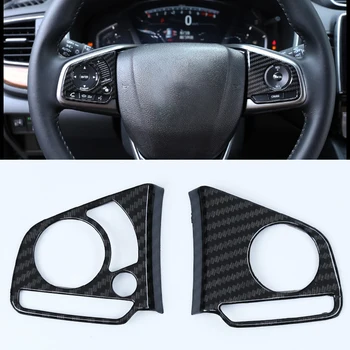 For Honda CR-V CRV 2017 2018 ABS Carbon Fiber Steering Wheel Button Decorative sticker Cover Trim Car styling accessories 2pcs
For Honda CR-V CRV 2017 2018 ABS Carbon Fiber Steering Wheel Button Decorative sticker Cover Trim Car styling accessories 2pcs