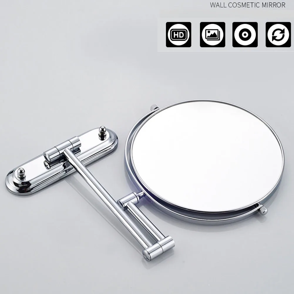 Clear Shaving Bathroom Wall Mount Rotatable Folding Round Makeup Mirror Home 10X Magnifying Space Saving Double Sided Decorative
Clear Shaving Bathroom Wall Mount Rotatable Folding Round Makeup Mirror Home 10X Magnifying Space Saving Double Sided Decorative