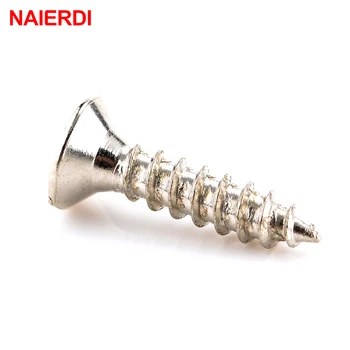 100PCS NAIERDI 2x6/8/10mm Screws Nuts Silver M2 Flat Round Head Fit Hinges Countersunk Self-Tapping Screws Wood Hardware Tool
100PCS NAIERDI 2x6/8/10mm Screws Nuts Silver M2 Flat Round Head Fit Hinges Countersunk Self-Tapping Screws Wood Hardware Tool