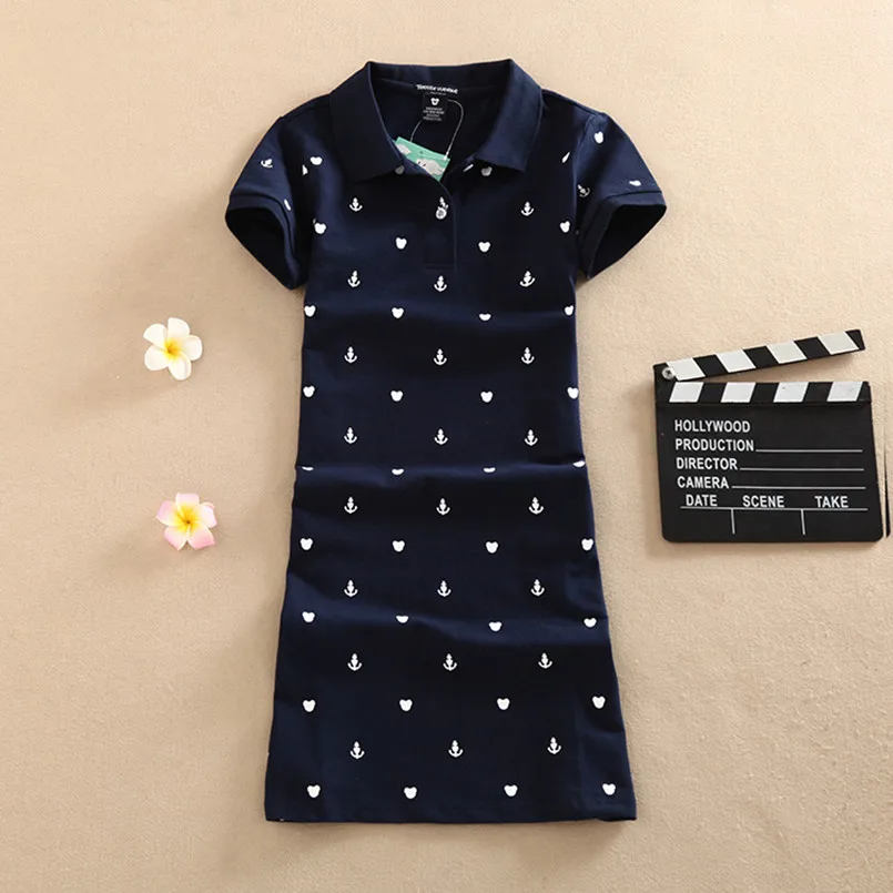 New Fashion Polo 2019 Floral Print Party Casual Dress T Shirt Summer Mini Women Slim Vestidos Cotton Robe Ete Femme Elegant
New Fashion Polo 2019 Floral Print Party Casual Dress T Shirt Summer Mini Women Slim Vestidos Cotton Robe Ete Femme Elegant