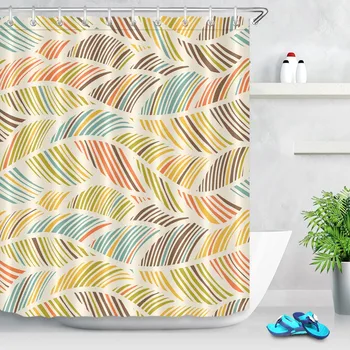 LB Light Color Abstract Pattern Colored Thin Leaves Shower Curtains Bathroom Curtain Waterproof Fabric For Bathtub Home Decor
LB Light Color Abstract Pattern Colored Thin Leaves Shower Curtains Bathroom Curtain Waterproof Fabric For Bathtub Home Decor