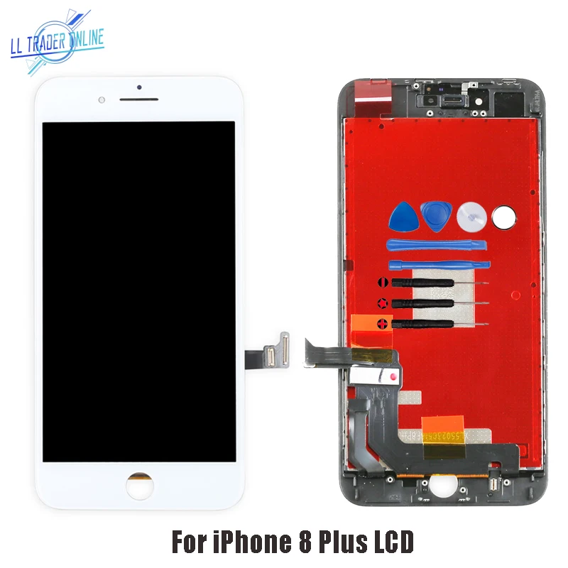 LL TRADER AAA Mobile Phone LCD Replacement For iPhone 8 Plus Screen Display Assembly For iphone 8 Plus LCD Touch Black Digitizer
LL TRADER AAA Mobile Phone LCD Replacement For iPhone 8 Plus Screen Display Assembly For iphone 8 Plus LCD Touch Black Digitizer