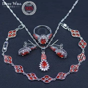 Traditional technology Rubber Paint Jewelry With Red Cubic Zirconia Drop Beads Jewelry Sets For Women Bracelets Sets
Traditional technology Rubber Paint Jewelry With Red Cubic Zirconia Drop Beads Jewelry Sets For Women Bracelets Sets