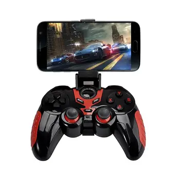 Android Bluetooth Gamepad For Android Smart Phone TV Box Joystick Wireless Bluetooth Joypad Game Controller With Free Holder
Android Bluetooth Gamepad For Android Smart Phone TV Box Joystick Wireless Bluetooth Joypad Game Controller With Free Holder