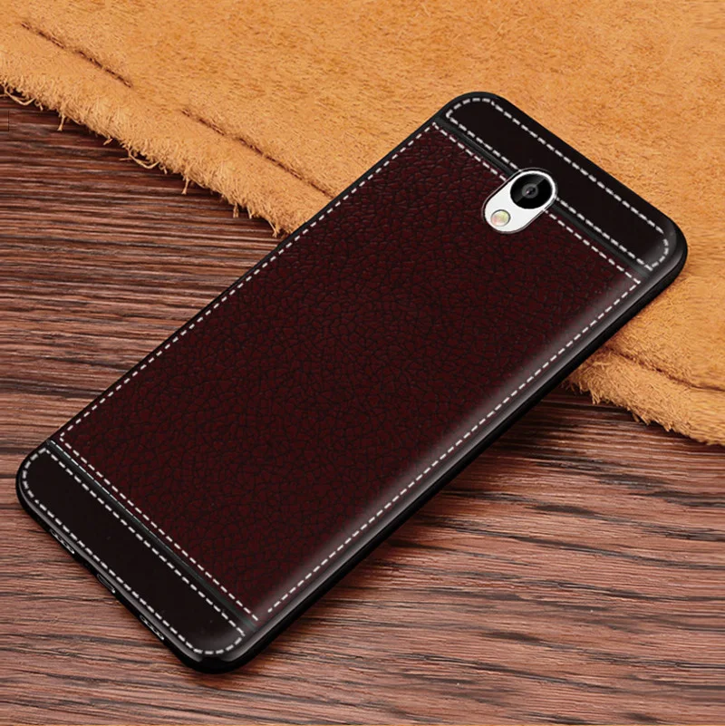 личи зерна узор кожаный кожа силиконовый чехол на смартфон Meizu M6 Note/ноте чехлы