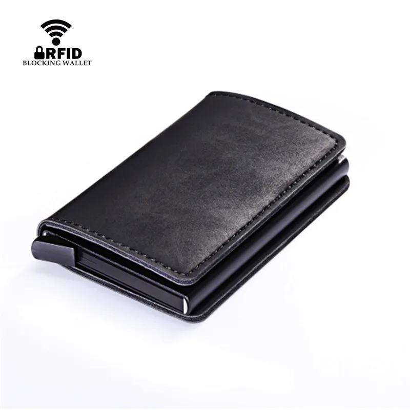 Bycobecy Smart Wallet Business Card Holder Hasp Rfid Wallet Aluminum Metal Credit Business Mini Card Wallet Dropshipping Purses
Bycobecy Smart Wallet Business Card Holder Hasp Rfid Wallet Aluminum Metal Credit Business Mini Card Wallet Dropshipping Purses