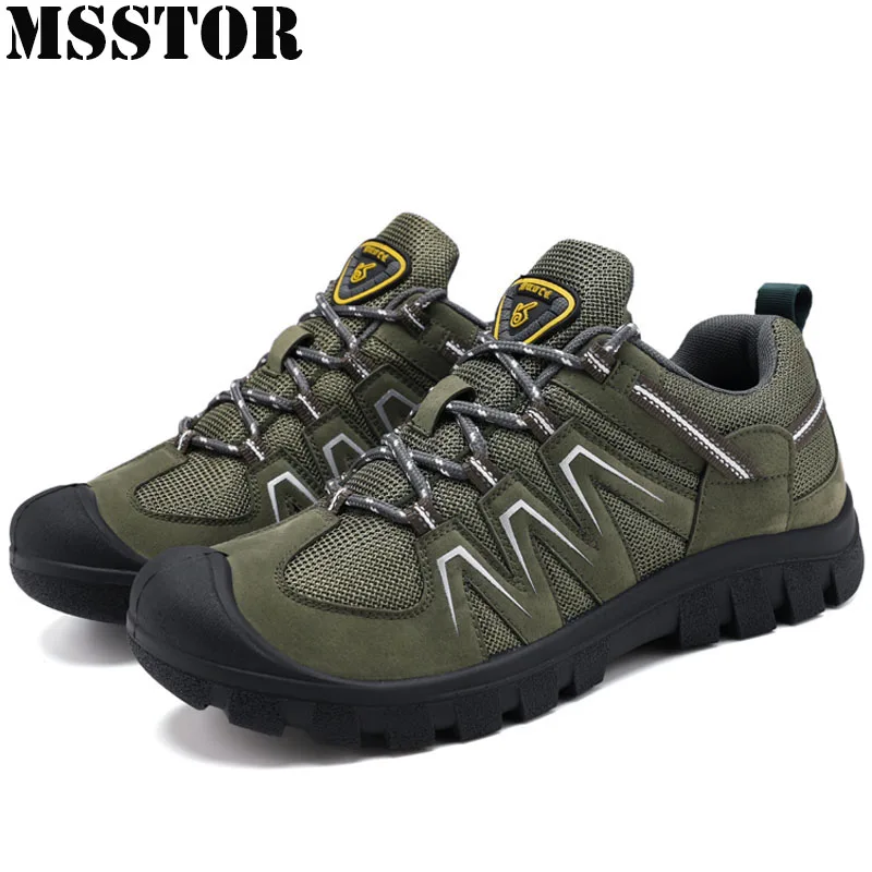 MSSTOR 2019 Men's Hiking Shoes Hunting Trekking Sport Shoes For Men Outdoor Athletic Camping Climbing Walking Sneakers Man Brand
MSSTOR 2019 Men's Hiking Shoes Hunting Trekking Sport Shoes For Men Outdoor Athletic Camping Climbing Walking Sneakers Man Brand