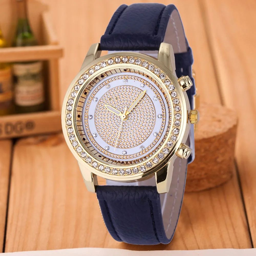 Duobla New ladies watch Rhinestone Leather Bracelet Wristwatch Women Fashion Watches Ladies Alloy Analog Quartz relojes 2019 40Q
Duobla New ladies watch Rhinestone Leather Bracelet Wristwatch Women Fashion Watches Ladies Alloy Analog Quartz relojes 2019 40Q