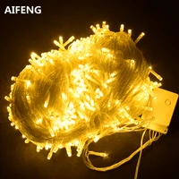 AIFENG outdoor string lights for christmas tree 100m 50m 30m 20m 10m 5m 220v 110v fairy light led light string christmas lights image
