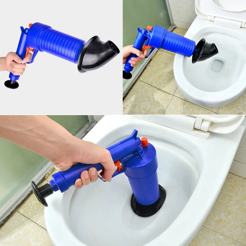 Toilet plunger Home High Pressure Air Drain Blaster Pump Plunger Sink Pipe Clog Remover Toilets Bathroom Kitchen Cleaner Kit hot
Toilet plunger Home High Pressure Air Drain Blaster Pump Plunger Sink Pipe Clog Remover Toilets Bathroom Kitchen Cleaner Kit hot