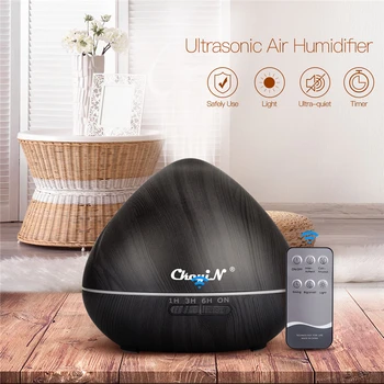 550mL Remote Controller Electric Aroma air Diffuser Wood Ultrasonic Air Humidifier Essential oil Aromatherapy Cool Mist Maker
550mL Remote Controller Electric Aroma air Diffuser Wood Ultrasonic Air Humidifier Essential oil Aromatherapy Cool Mist Maker