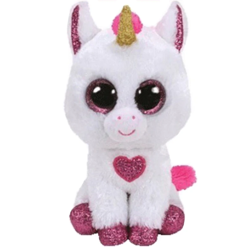 Ty Beanie Boos Plush Animal Doll Cherie the White Unicorn with Heart Soft Stuffed Toys With Tag 6" 15cm
Ty Beanie Boos Plush Animal Doll Cherie the White Unicorn with Heart Soft Stuffed Toys With Tag 6" 15cm