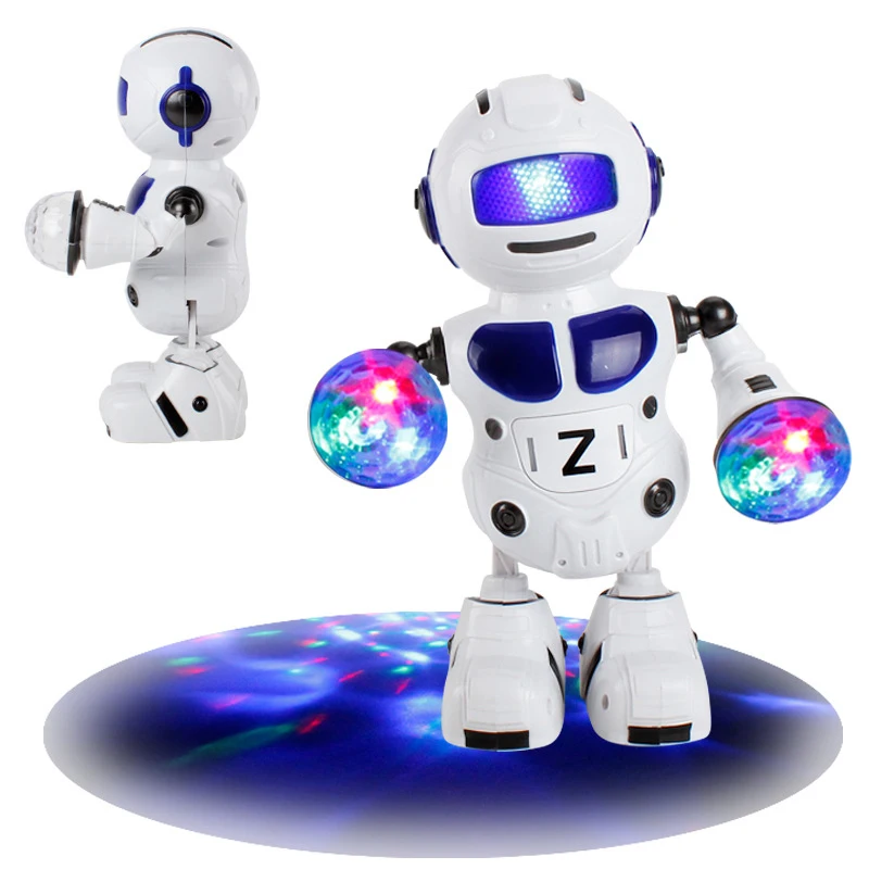 180 Rotating Smart Space Dance Robot Electronic Walking English Speaking Robot With Music Light Astronaut Toys For Children
180 Rotating Smart Space Dance Robot Electronic Walking English Speaking Robot With Music Light Astronaut Toys For Children