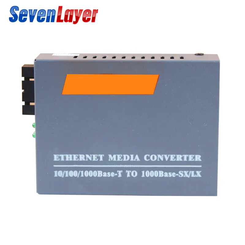 Gigabit Fiber Optical Media Converter 1000Mbps Dual Fiber Single Mode Fiber Transceiver 1 pcs 20KM
Gigabit Fiber Optical Media Converter 1000Mbps Dual Fiber Single Mode Fiber Transceiver 1 pcs 20KM