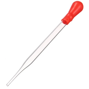 Kicute 12cm 3ml Durable Clear Glass Experiment Medical Pipette With Red Rubber Cap Dropper Transfer Pipette Laboratory Supplies
Kicute 12cm 3ml Durable Clear Glass Experiment Medical Pipette With Red Rubber Cap Dropper Transfer Pipette Laboratory Supplies