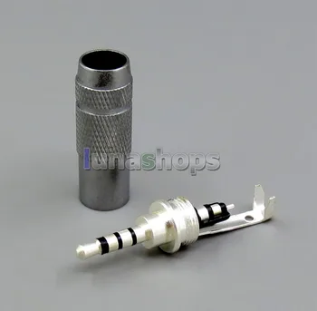 LN006181 Carbon Rhodium Plated Balanced 2.5mm 4 poles TRRS Plug adapter For Astell & Kern AK380 AK240 AK100i KANN AK70
LN006181 Carbon Rhodium Plated Balanced 2.5mm 4 poles TRRS Plug adapter For Astell & Kern AK380 AK240 AK100i KANN AK70