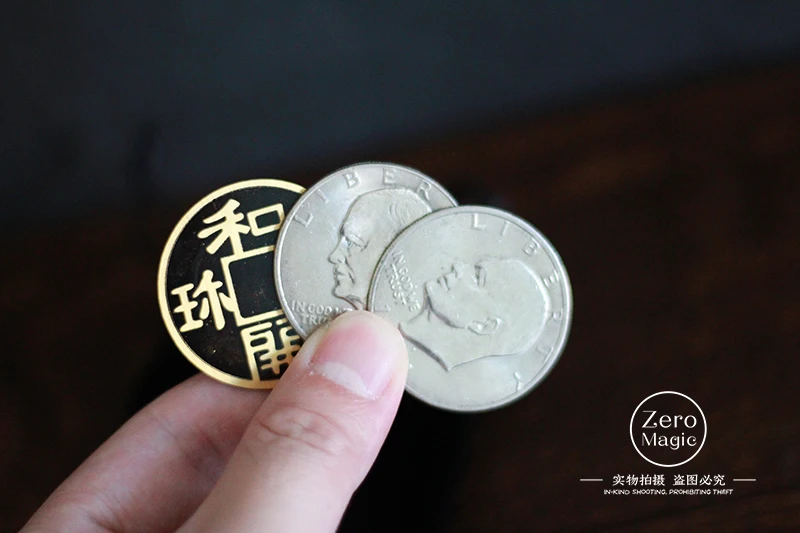 Colorful coin 2.0 (one dollar version) Flying dollars coins,super triple coin, Trick,magic tricks,props comedy,gimmick
Colorful coin 2.0 (one dollar version) Flying dollars coins,super triple coin, Trick,magic tricks,props comedy,gimmick