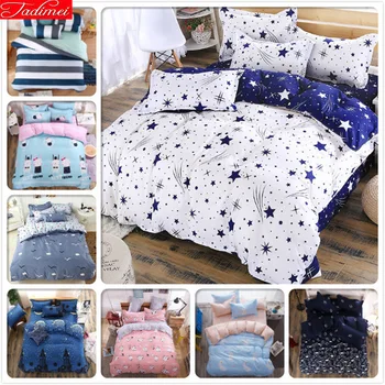 AB Side 3D Star Galaxy Blue White 4pcs Bedding Set Queen Twin Single Size 1.5m 1.8m 2.0m 2.2m Bed Sheet Duvet Cover Home Textile
AB Side 3D Star Galaxy Blue White 4pcs Bedding Set Queen Twin Single Size 1.5m 1.8m 2.0m 2.2m Bed Sheet Duvet Cover Home Textile