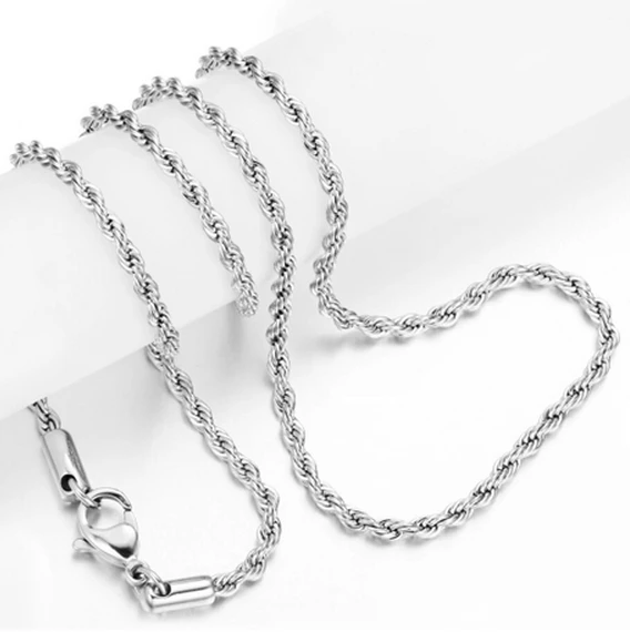 in bulk Lot of 5pcs Stainless Steel silver Twisted Singapore Chain Necklace 4mm 21.6''
in bulk Lot of 5pcs Stainless Steel silver Twisted Singapore Chain Necklace 4mm 21.6''