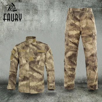 2019 New Desert & Jungle Camouflage Suit Shell Camouflage Hunting Clothes Suits Outdoor Tactical Military Fleece Jacket+ Pants
2019 New Desert & Jungle Camouflage Suit Shell Camouflage Hunting Clothes Suits Outdoor Tactical Military Fleece Jacket+ Pants