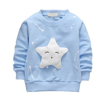 Cotton Long Sleeve T-shirt Casual Style Cute Pullover Tee Kids Girls Boys Star Pattern Printed Clothing Set Children Sweatshirts
Cotton Long Sleeve T-shirt Casual Style Cute Pullover Tee Kids Girls Boys Star Pattern Printed Clothing Set Children Sweatshirts