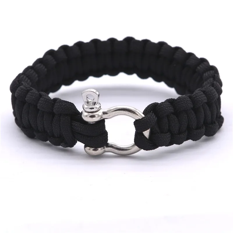 2016 New Outdoor Camping Paracord Bracelets For Men Women Parachute Rope Clasp Survival Bracelet Homme Handmade Braided Jewelry
2016 New Outdoor Camping Paracord Bracelets For Men Women Parachute Rope Clasp Survival Bracelet Homme Handmade Braided Jewelry