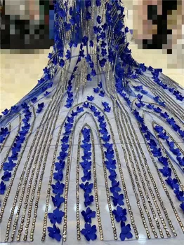 Hot Sale Nigerian Beautiful 3D Flowers sequins Tulle Lace Fabric Africa Plenty Beads Tulle Lace Fabric Fernch Tulle Lace Fabric 
Hot Sale Nigerian Beautiful 3D Flowers sequins Tulle Lace Fabric Africa Plenty Beads Tulle Lace Fabric Fernch Tulle Lace Fabric
