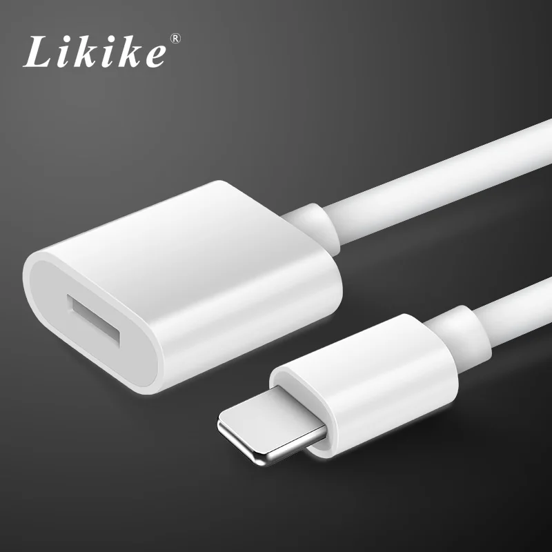 Likike Dock Male To Female Extender Adapter Charger Charging Data SYNC Cord Extension Cable For iPhone6s 7 5s iPad Mini Air 8pin
Likike Dock Male To Female Extender Adapter Charger Charging Data SYNC Cord Extension Cable For iPhone6s 7 5s iPad Mini Air 8pin