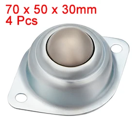 Uxcell Hot Sale 4PCS Ball Transfer Units CY-25A Flange Mounted 1 inch Roller Ball Transfer Bearing Casters 66lb Capacity
Uxcell Hot Sale 4PCS Ball Transfer Units CY-25A Flange Mounted 1 inch Roller Ball Transfer Bearing Casters 66lb Capacity