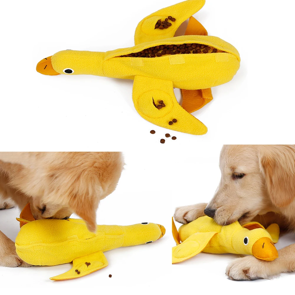 Pet Dog Snuffle Toy Feeding Dog Toys Stress Release Training Puppy IQ Toys Food Dispenser Duck Dogs Cats Playing Training
Pet Dog Snuffle Toy Feeding Dog Toys Stress Release Training Puppy IQ Toys Food Dispenser Duck Dogs Cats Playing Training