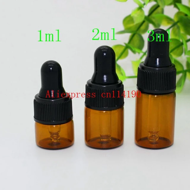 Useful 1ml 2ml 3ml Amber Dropper Mini Glass Bottle Essential Oil Display Vial , Small Serum Perfume Brown Sample container
Useful 1ml 2ml 3ml Amber Dropper Mini Glass Bottle Essential Oil Display Vial , Small Serum Perfume Brown Sample container