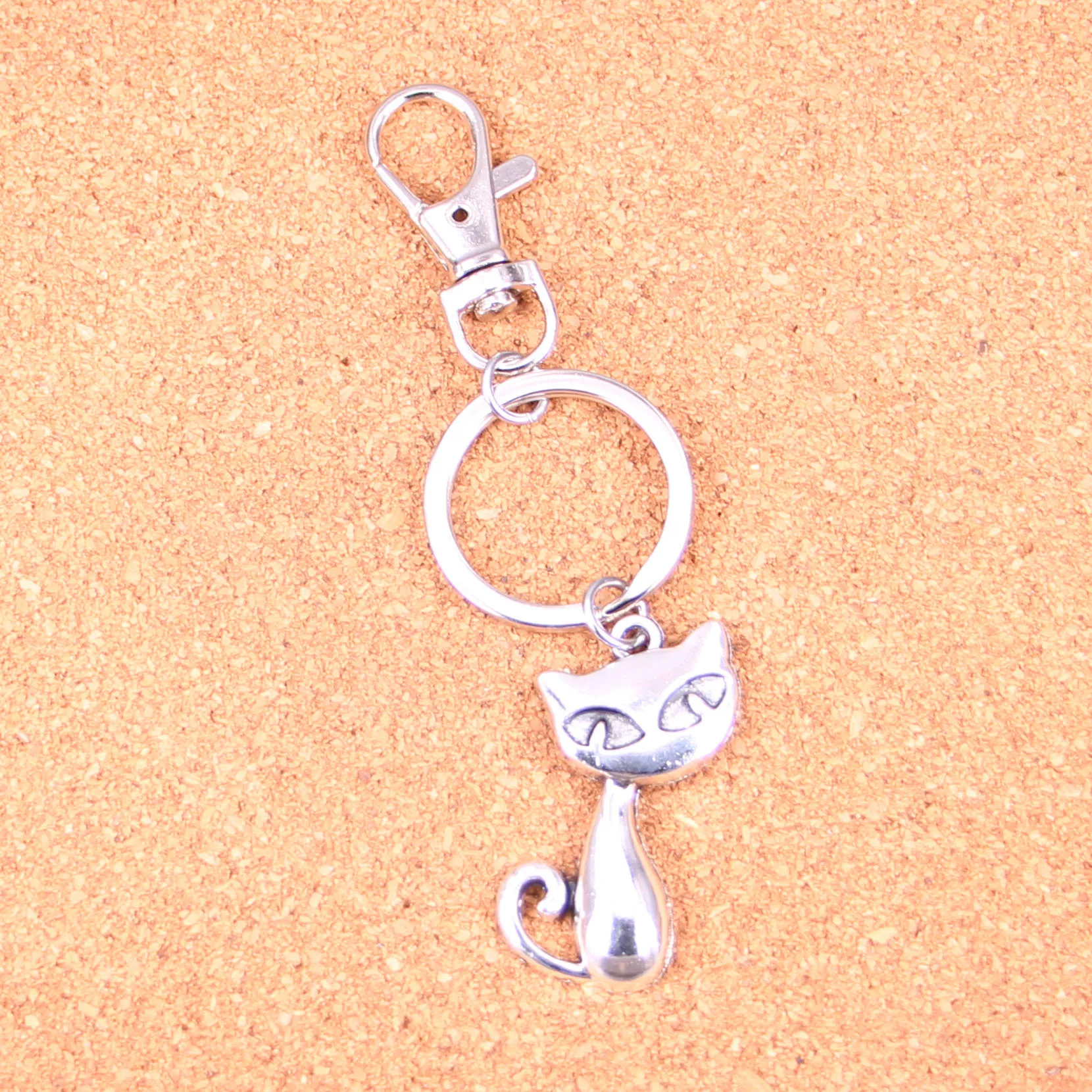 Cat Fox Keychain Silver Swivel Lobster Clasp Clips Handbag Car Charms Jewelry For Key Chain Trinket Jewelry Gift
Cat Fox Keychain Silver Swivel Lobster Clasp Clips Handbag Car Charms Jewelry For Key Chain Trinket Jewelry Gift