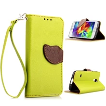Cover For Samsung Galaxy S5 Mini Case Soft Silicone & Flip Leather Case For Samsung S5 Mini G800F Fundas Card Slot Phone Bag