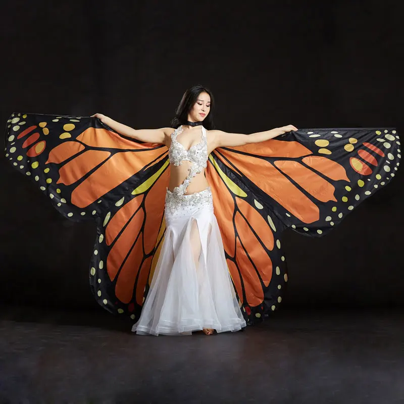 Belly Dance Butterfly Wing 360 Degree Belly Dance ISIS/Fairy Wings With Sticks Performance Stage Prop Wing Dance
Belly Dance Butterfly Wing 360 Degree Belly Dance ISIS/Fairy Wings With Sticks Performance Stage Prop Wing Dance