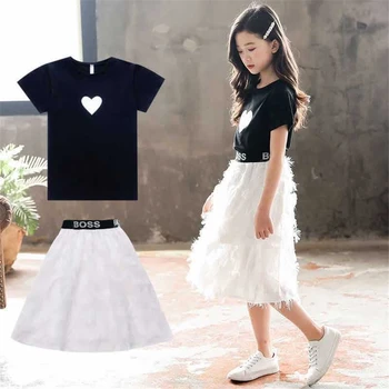girls clothes ruffle outfits set shirt skirt 2 pcs black white LOVE toddler girls set 2019 girl clothes stylish christmas
girls clothes ruffle outfits set shirt skirt 2 pcs black white LOVE toddler girls set 2019 girl clothes stylish christmas