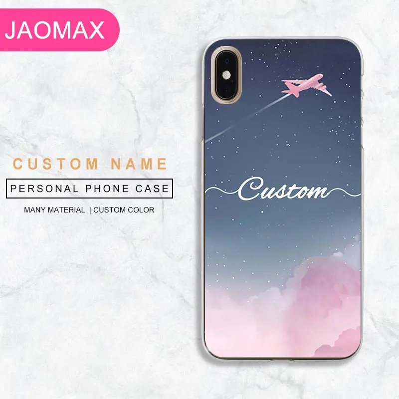 Jaomax Protective Clear Black Glass Aircraft Plane Custom Name Phone Case For iPhone 7 8 6 6s Plus Xs Max 5 5s Se X Xr Fundas
Jaomax Protective Clear Black Glass Aircraft Plane Custom Name Phone Case For iPhone 7 8 6 6s Plus Xs Max 5 5s Se X Xr Fundas