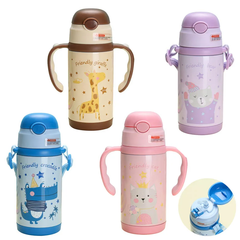 2019 fashion bpa-free 350ML children straw vacuum flask travel tea thermos cup portable handgrip with rope baby water bottles
2019 fashion bpa-free 350ML children straw vacuum flask travel tea thermos cup portable handgrip with rope baby water bottles