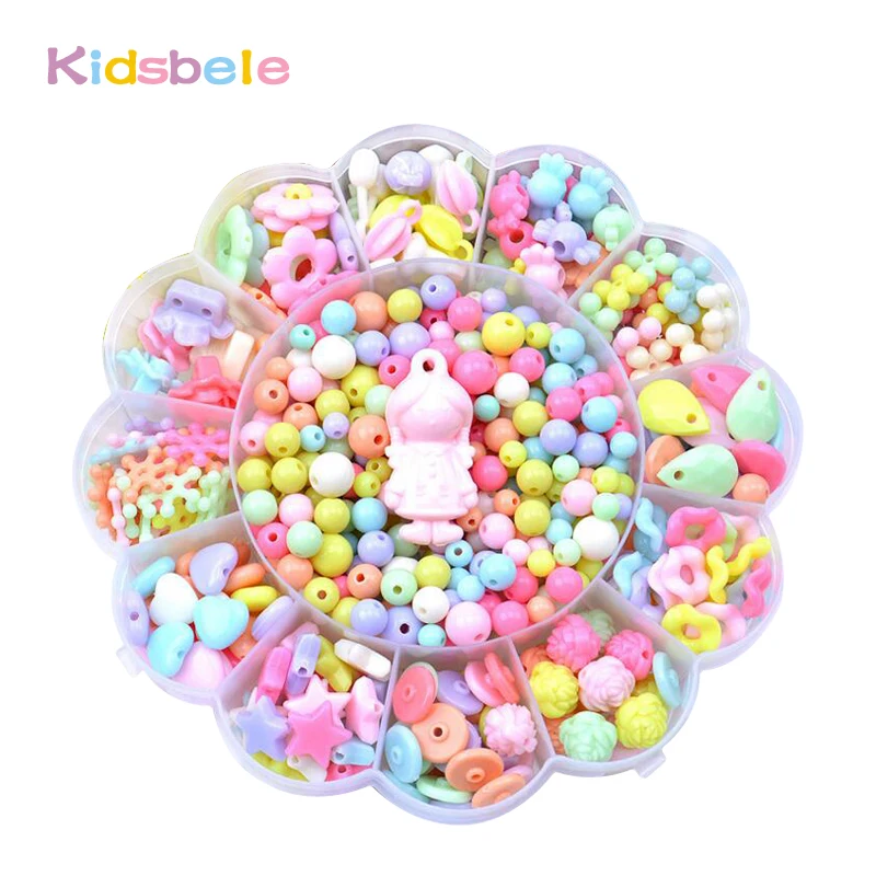 Kids Puzzle Toys DIY Necklace Making Kit Colorful Handmade String Beads Training Creative Ability Birthday Gift For Girls
Kids Puzzle Toys DIY Necklace Making Kit Colorful Handmade String Beads Training Creative Ability Birthday Gift For Girls