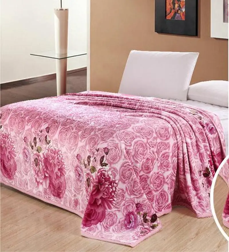 Blanket Coral Fleece Pink Rose Blanket Throws on Sofa/Bed/Plane Travel Big Size Home Textiles
Blanket Coral Fleece Pink Rose Blanket Throws on Sofa/Bed/Plane Travel Big Size Home Textiles