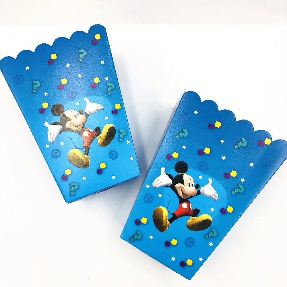 6pcs/sets Mickey mouse Popcorn Box Gift box Party Supplies Favor Accessory Birthday Party Supplies Kids Event&Party Supplies
6pcs/sets Mickey mouse Popcorn Box Gift box Party Supplies Favor Accessory Birthday Party Supplies Kids Event&Party Supplies
